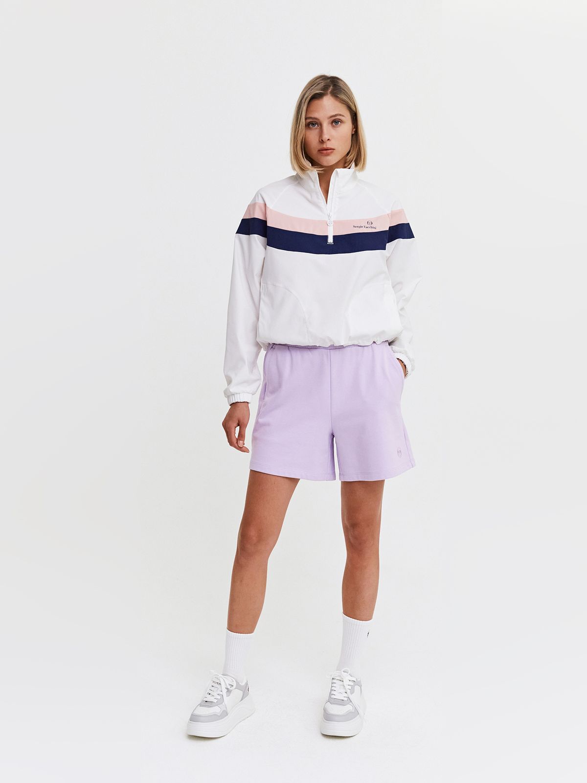 세르지오 타키니(SERGIO TACCHINI) W 모던 CP 숏팬츠 (L.Purple)