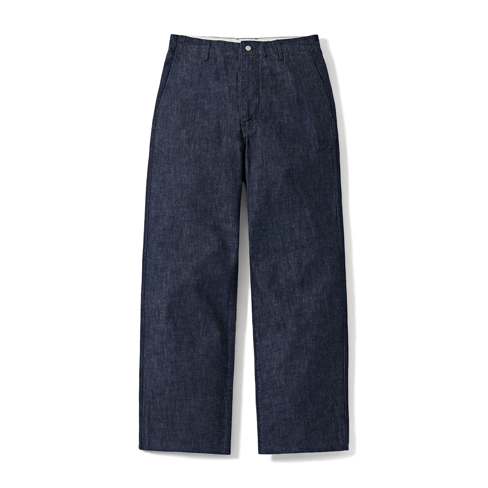 【POTTERY】ONE WASHED WIDE DENIM MUSINSA | POTTERY One Washed Wide Denim - Blue