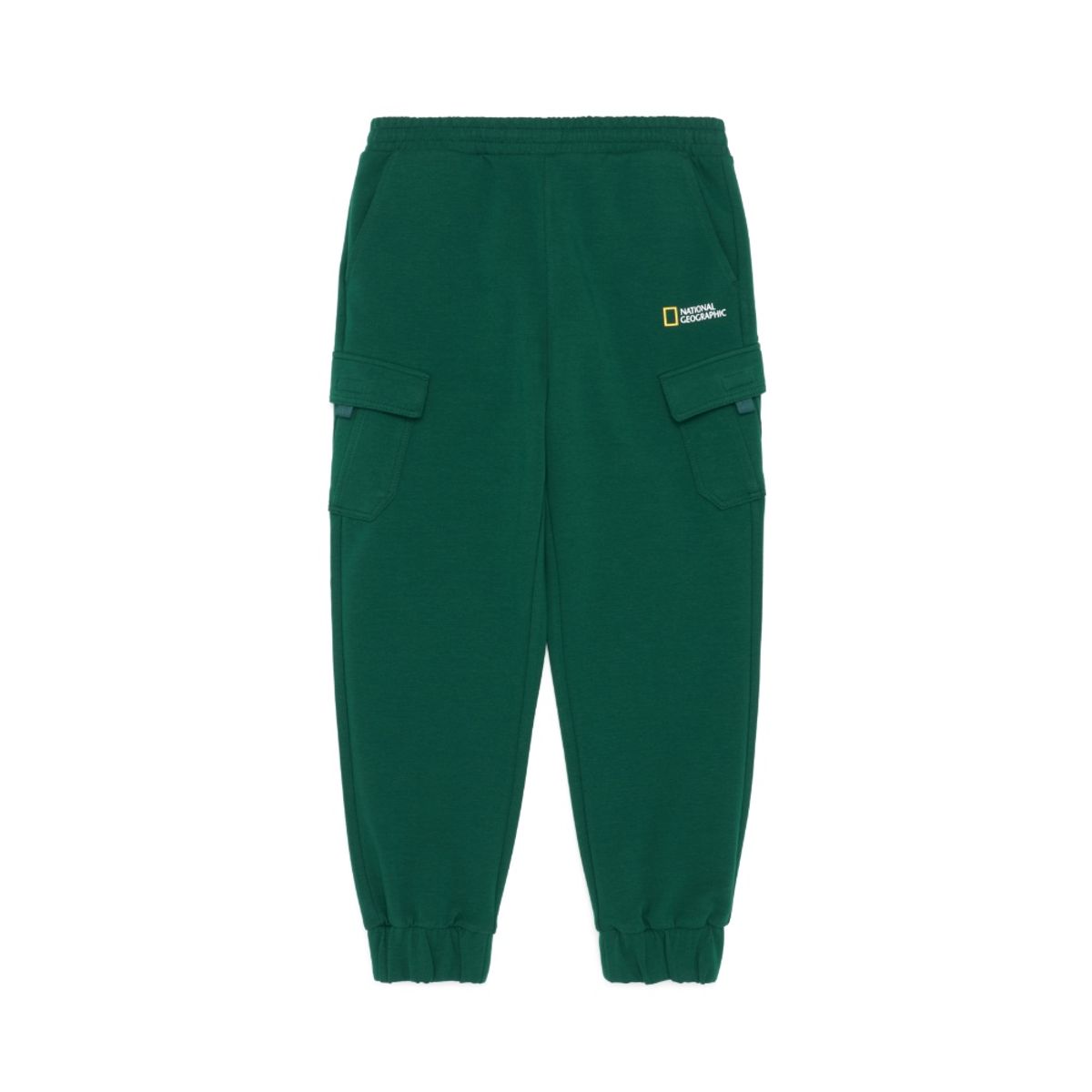 내셔널지오그래픽 키즈(NATIONAL GEOGRAPHIC KIDS) K233UPT910 카고포켓 트레이닝 조거 팬츠 BOTANICAL GARDEN GREEN
