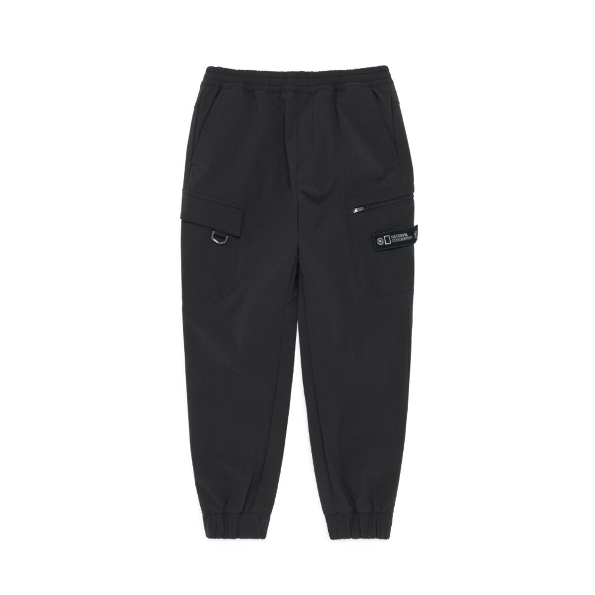 내셔널지오그래픽 키즈(NATIONAL GEOGRAPHIC KIDS) K233UPT810 어드벤처 우븐 트레이닝 조거 팬츠 CARBON BLACK