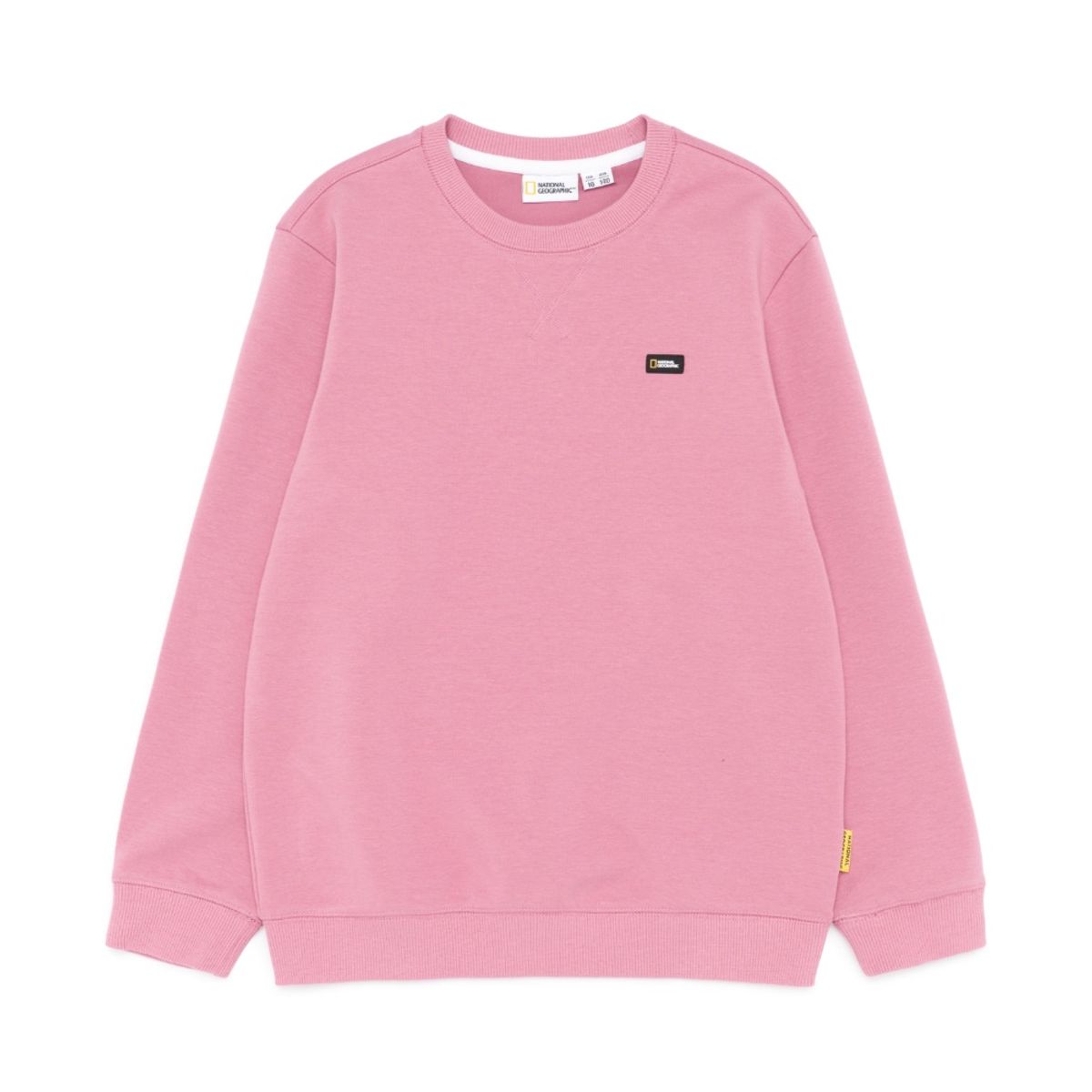 내셔널지오그래픽 키즈(NATIONAL GEOGRAPHIC KIDS) K233USW910 스몰로고 맨투맨 DUSTY ROSE