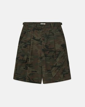 Cargo bermuda shorts / Camo