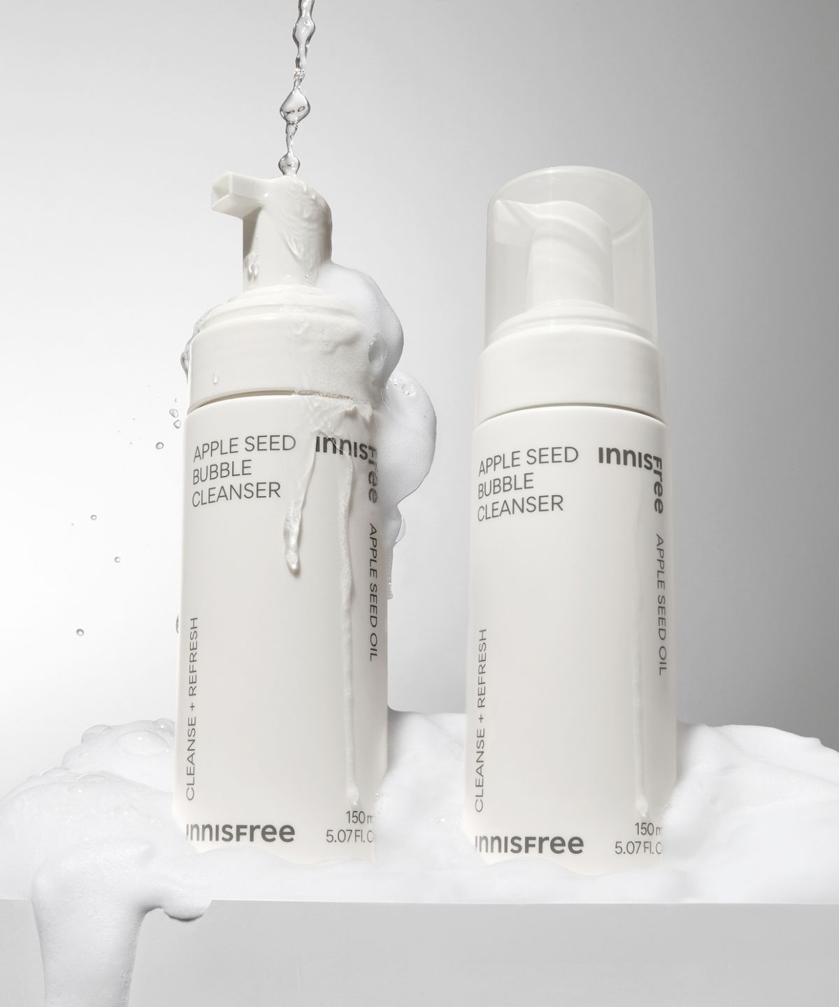 이니스프리(INNISFREE) 애플 씨드 버블 클렌저 150mL 2개