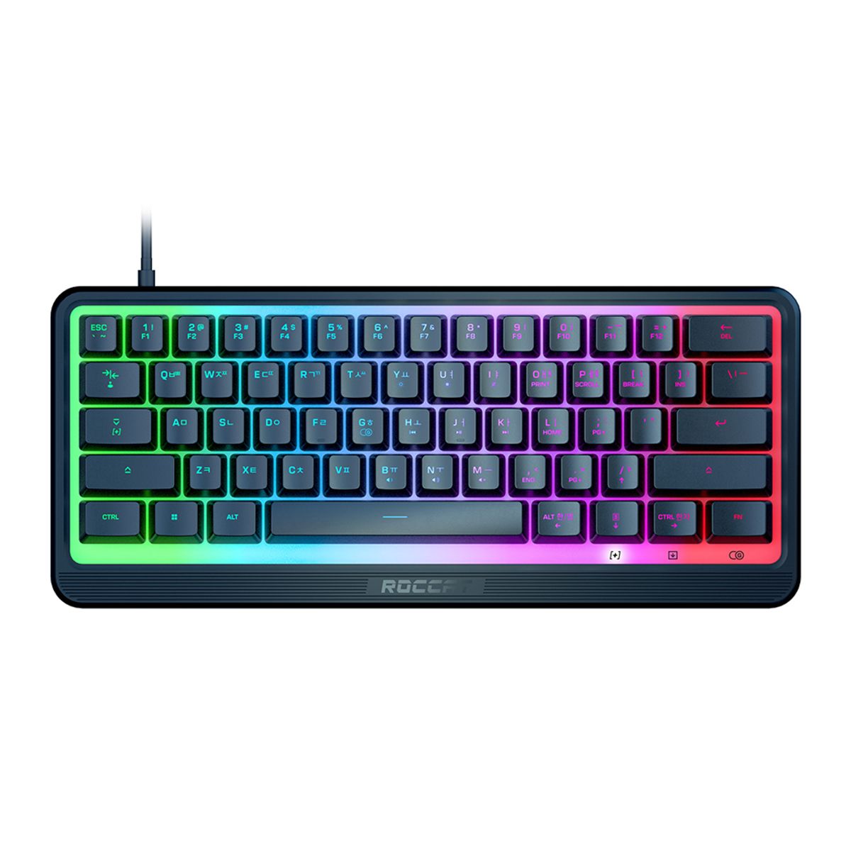 로캣(ROCCAT) 마그마 미니 Magma Mini 게이밍 키보드 (한글 자판) / 생활방수