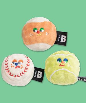 미니 스포츠공 장난감 (3개세트/삑삑)