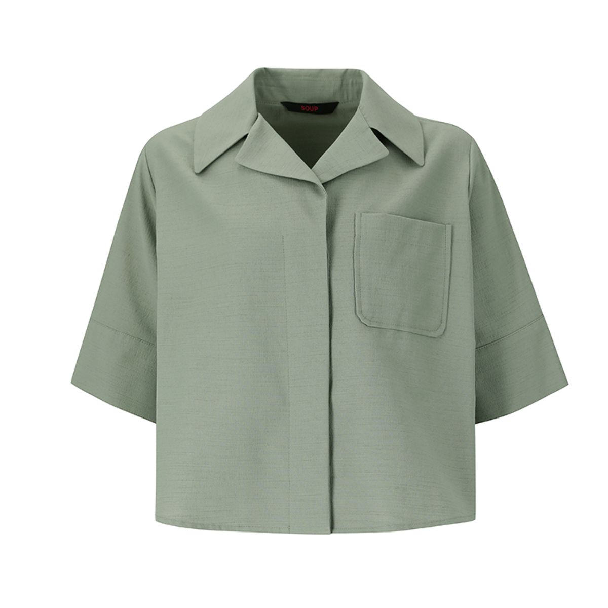 숲(SOUP) 숏 칼라 포켓 재킷(SZ5JK32)