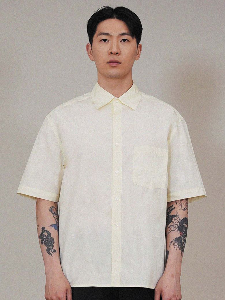 이지케어 썸머 링클 셔츠 스프링 플라워