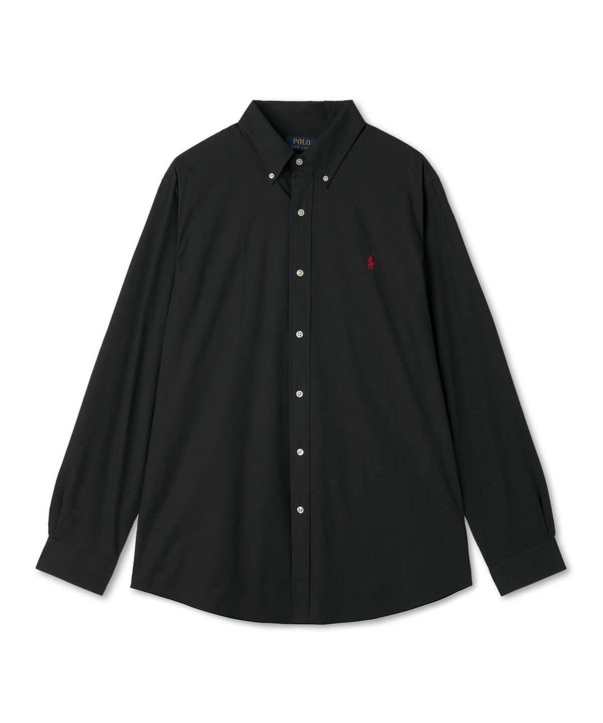 폴로 랄프 로렌(POLO RALPH LAUREN) 커스텀핏 포플린 셔츠 - 블랙