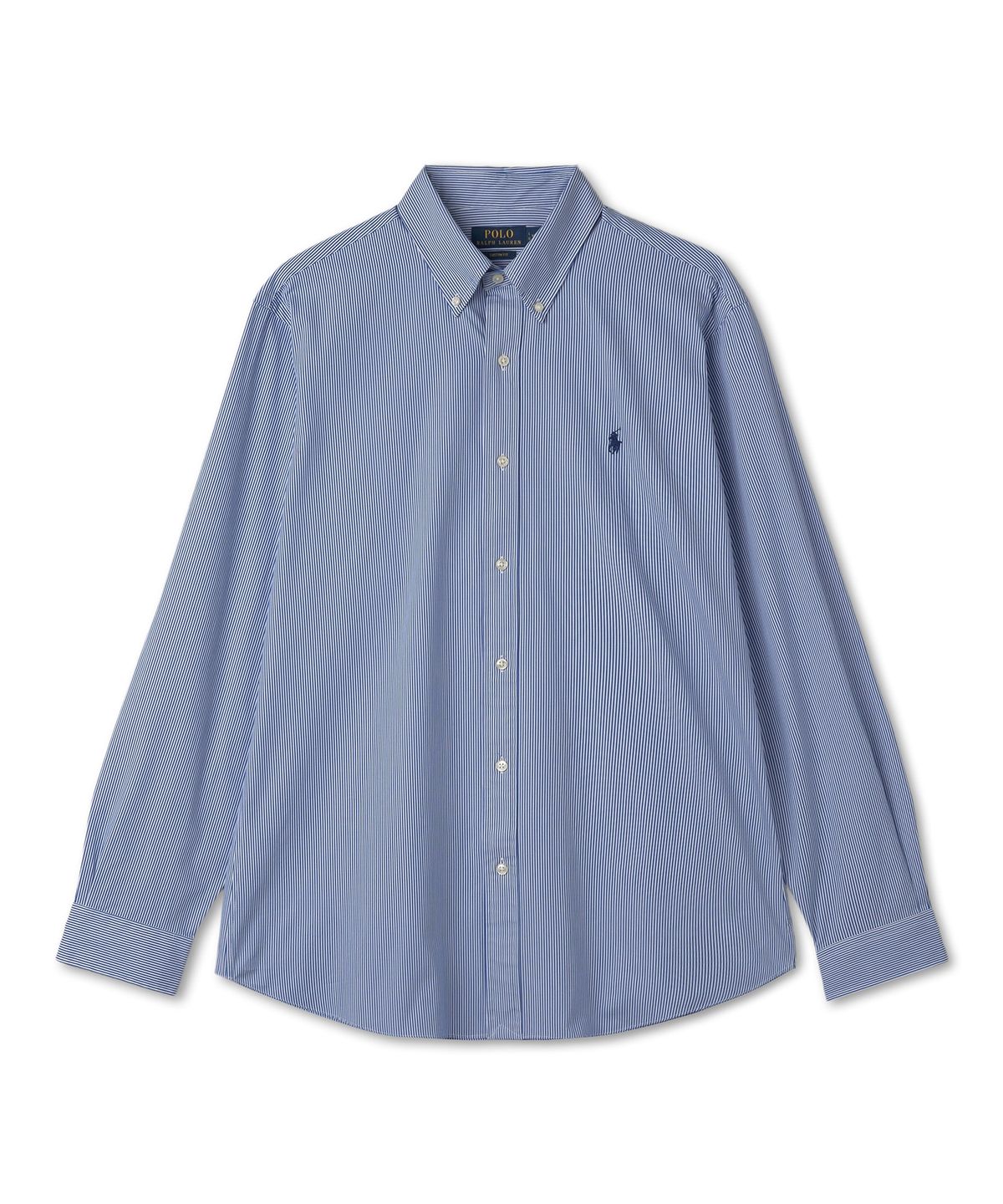 폴로 랄프 로렌(POLO RALPH LAUREN) 커스텀핏 포플린 셔츠 - 블루