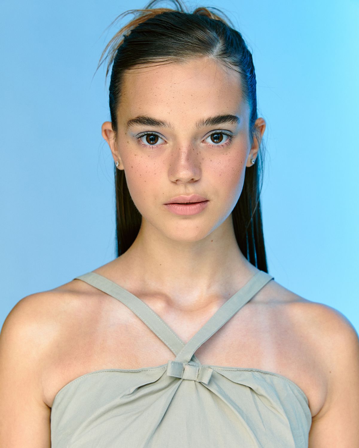 콘스트(CONST) CT Ribbon Dress, Beige