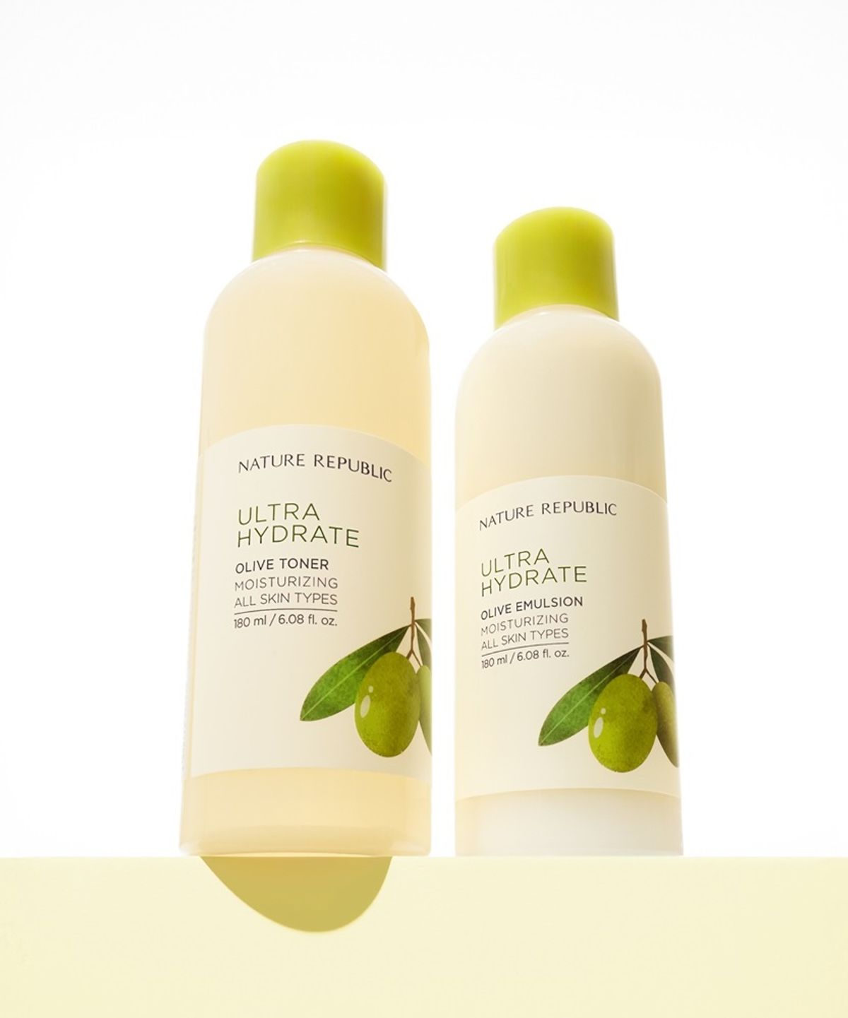 네이처리퍼블릭(NATURE REPUBLIC) 진짜진짜 촉촉한 올리브 2종 세트 (토너+에멀전)