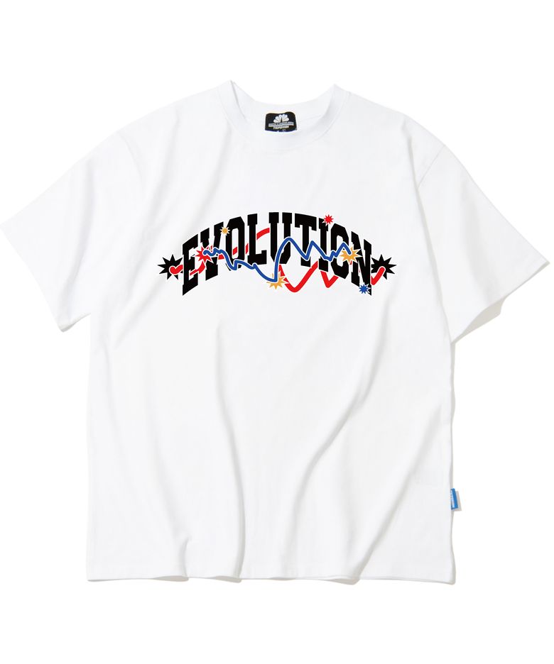 EVOLUTION VARSITY GRAPHIC 티셔츠 - 화이트