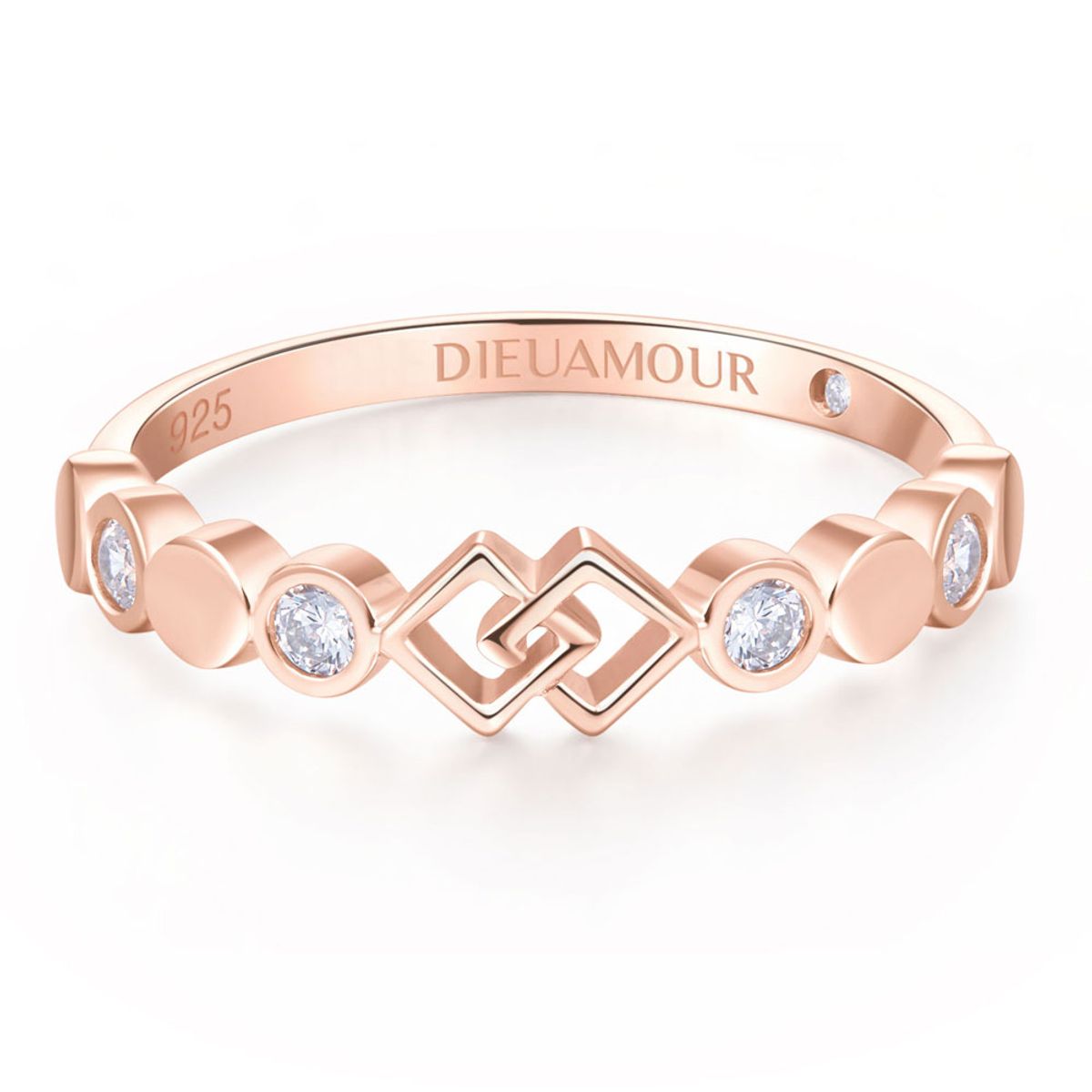 디유아모르(DIEUAMOUR) 실버 925 브리앙뜨무아르 다이아 반지
