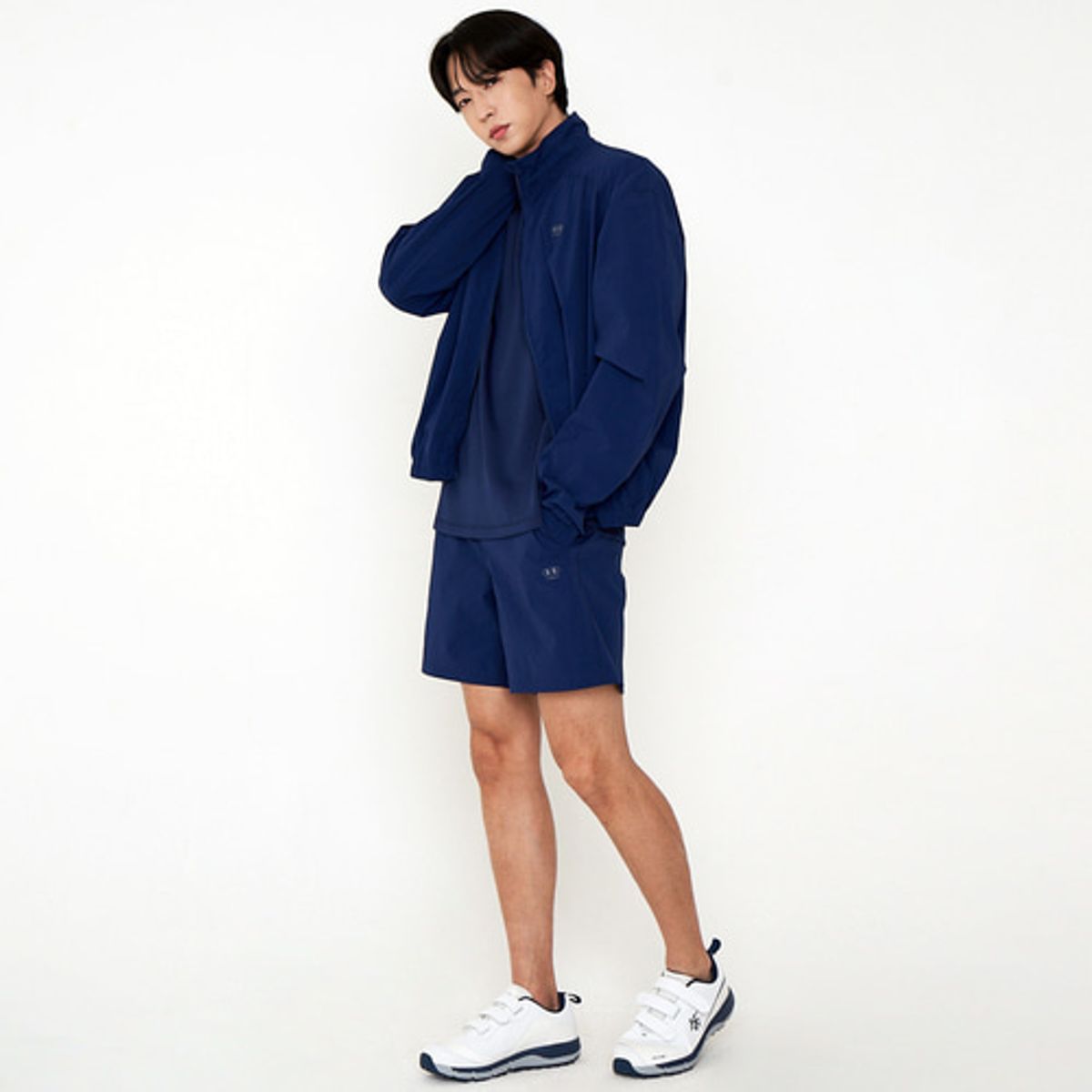 하이골드(HIGOLD) 퍼포먼스 바람막이 숏팬츠 (네이비)