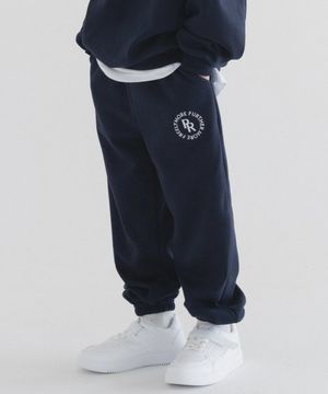 서클 로고 조거 스웨트팬츠 (네이비)