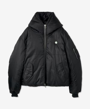 리워크 봄버 MA 1 재킷 - 블랙 / 23A28OAX09CAPOA080001