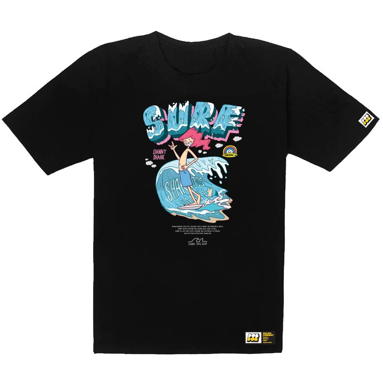 SHARK DOG-tshirts-230  샤크독 데니샤크 서핑 하와이 캐릭터 그래픽 티셔츠 반팔티
