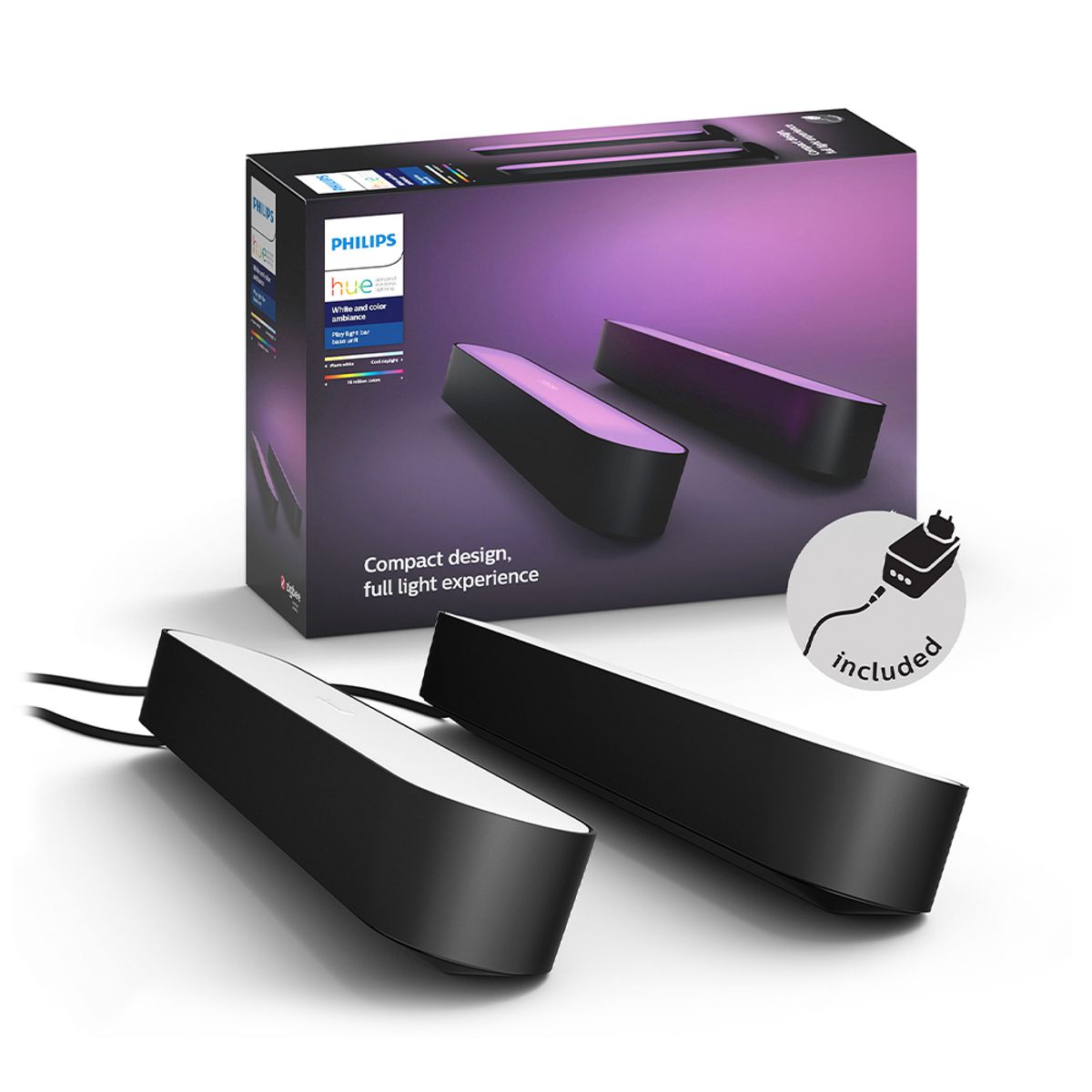 필립스 휴(PHILIPS HUE) 휴 플레이 라이트 바 더블팩 조명
