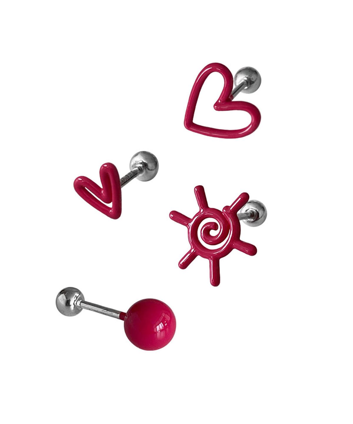 잇더즌매터(IT DOESN'T MATTER) Fruit doodle piercing (Cherry)