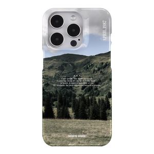 [아이폰17추가]APRIL GLOSSY SLIM CASE_MOUNTAIN