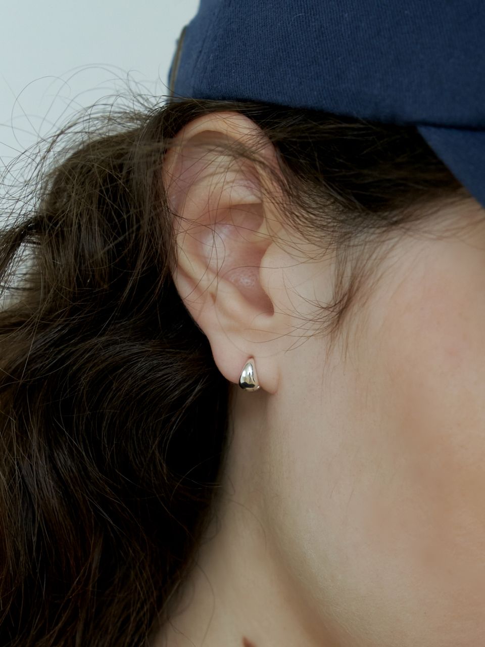 ★人氣★LOVE ME MONSTER★Essential Ring Earrings 10mm MUSINSA | LOVE ME MONSTER [Silver] Mini Cone Ring Earrings