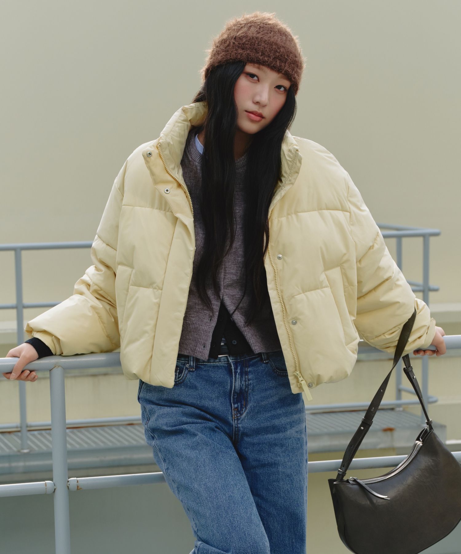 ●MUSINSA STANDARD●WOMENS DAILY PUFFER SHORT PADDING JACKET MUSINSA | MUSINSA STANDARD WOMAN Women's Daily Puffer Short