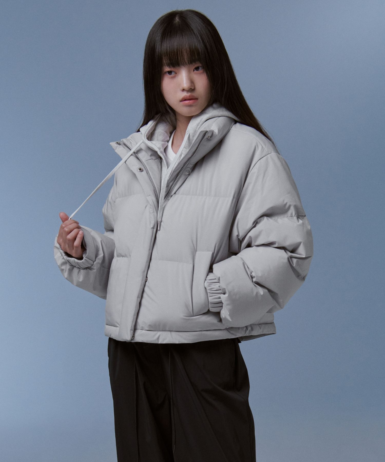MUSINSA STANDARD LADY'S_ダウンプッパークロップジャケット_5色 MUSINSA公式 | MUSINSA STANDARD WOMAN Women's Daily Puffer