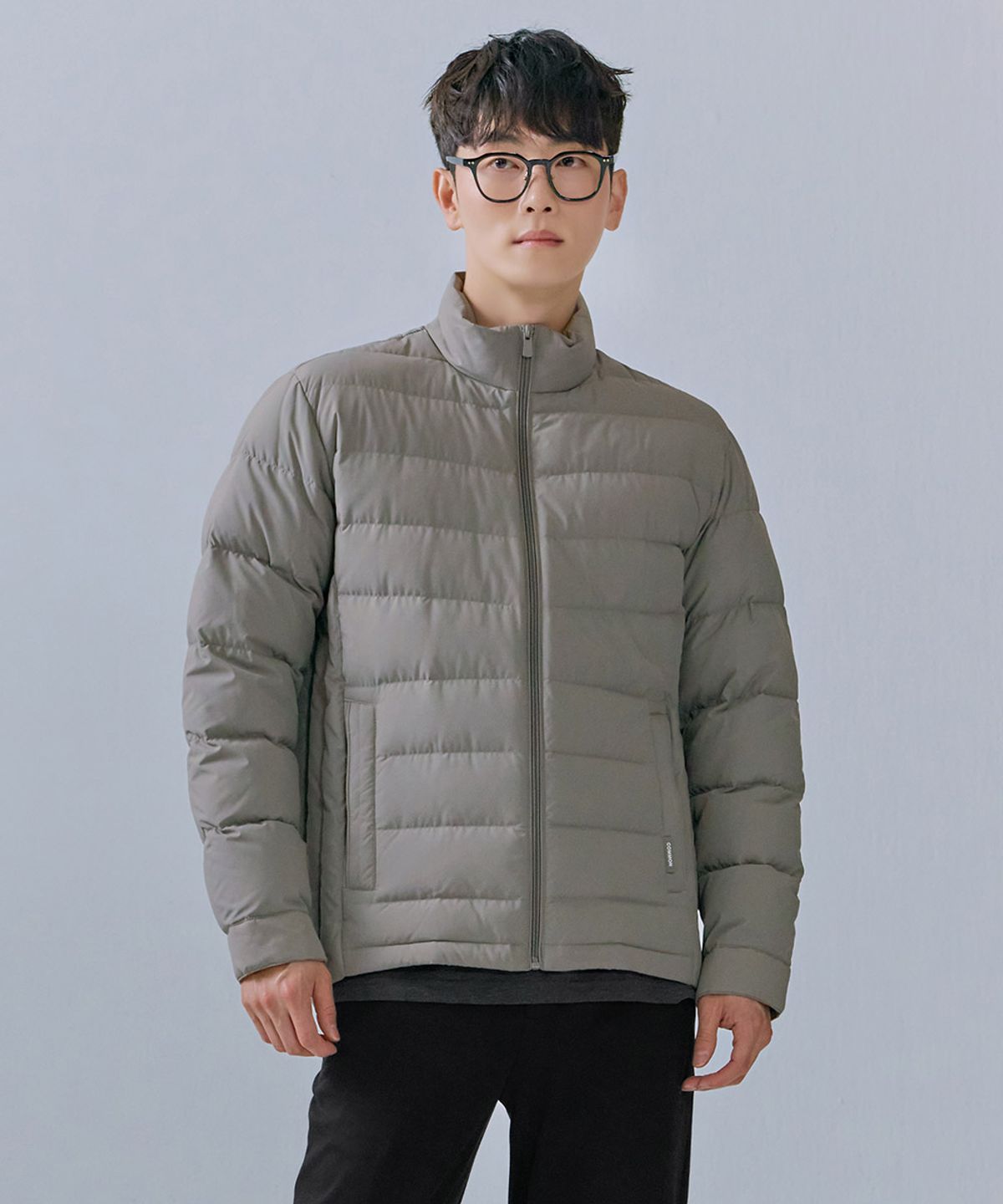 체이스컬트(CHASECULT) 남성 경량 하이넥 패딩 점퍼-CFRK4711C0X