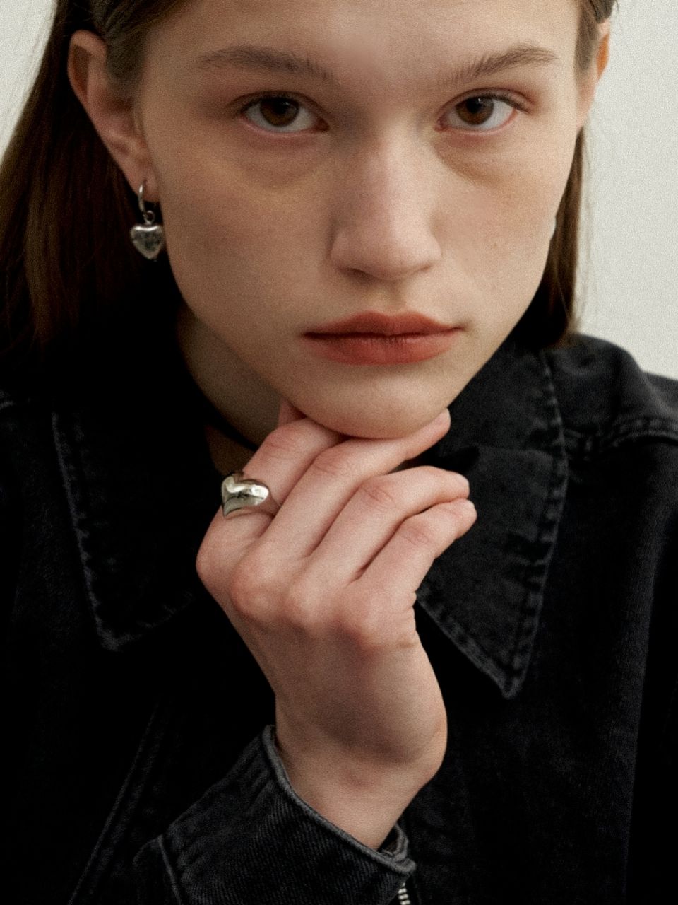 ★人氣★LOVE ME MONSTER★Volume Heart Ring MUSINSA公式 | LOVE ME MONSTER Volume Heart Ring
