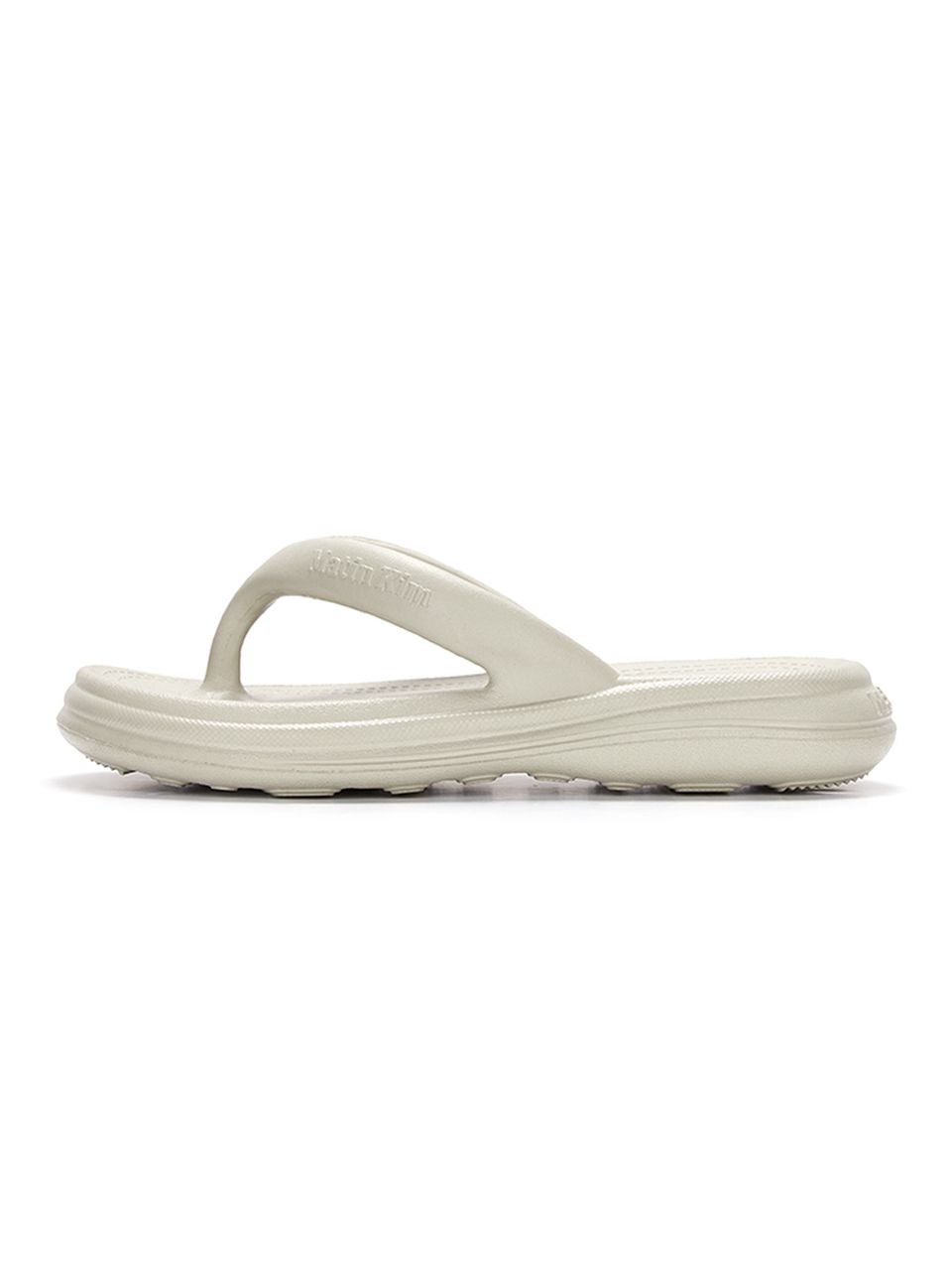 サンダル・ミュール [MATINKIM]matinfom flip flop in light khaki MUSINSA | MATIN KIM MATINFOM FLIP FLOP IN LIGHT KHAKI