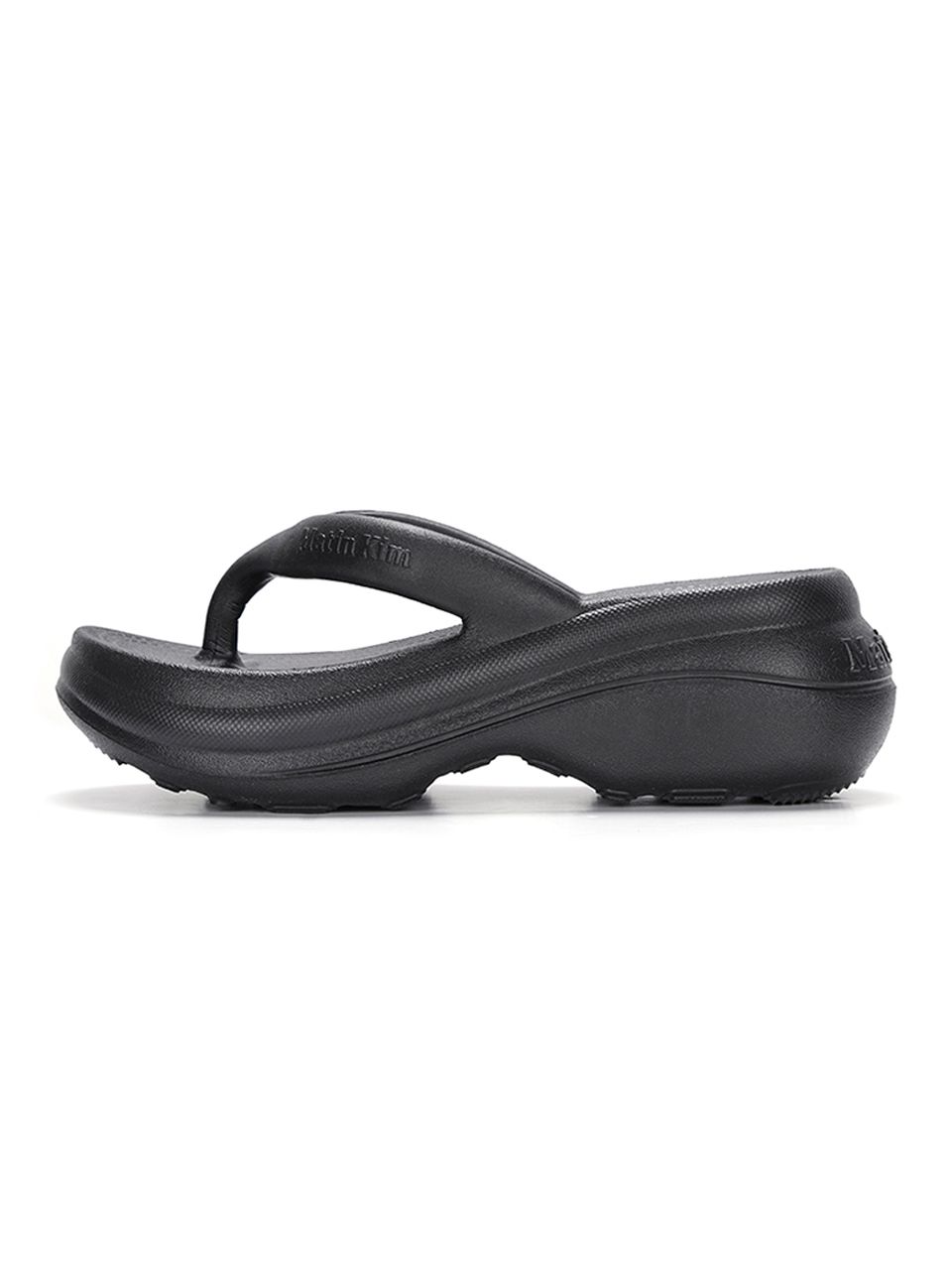 ☆MATIN KIM☆ MATINFOM FLATFORM FLIP FLOP 韓国発 大人気 MUSINSA | MATIN KIM MATINFOM FLATFORM FLIP FLOP IN BLACK