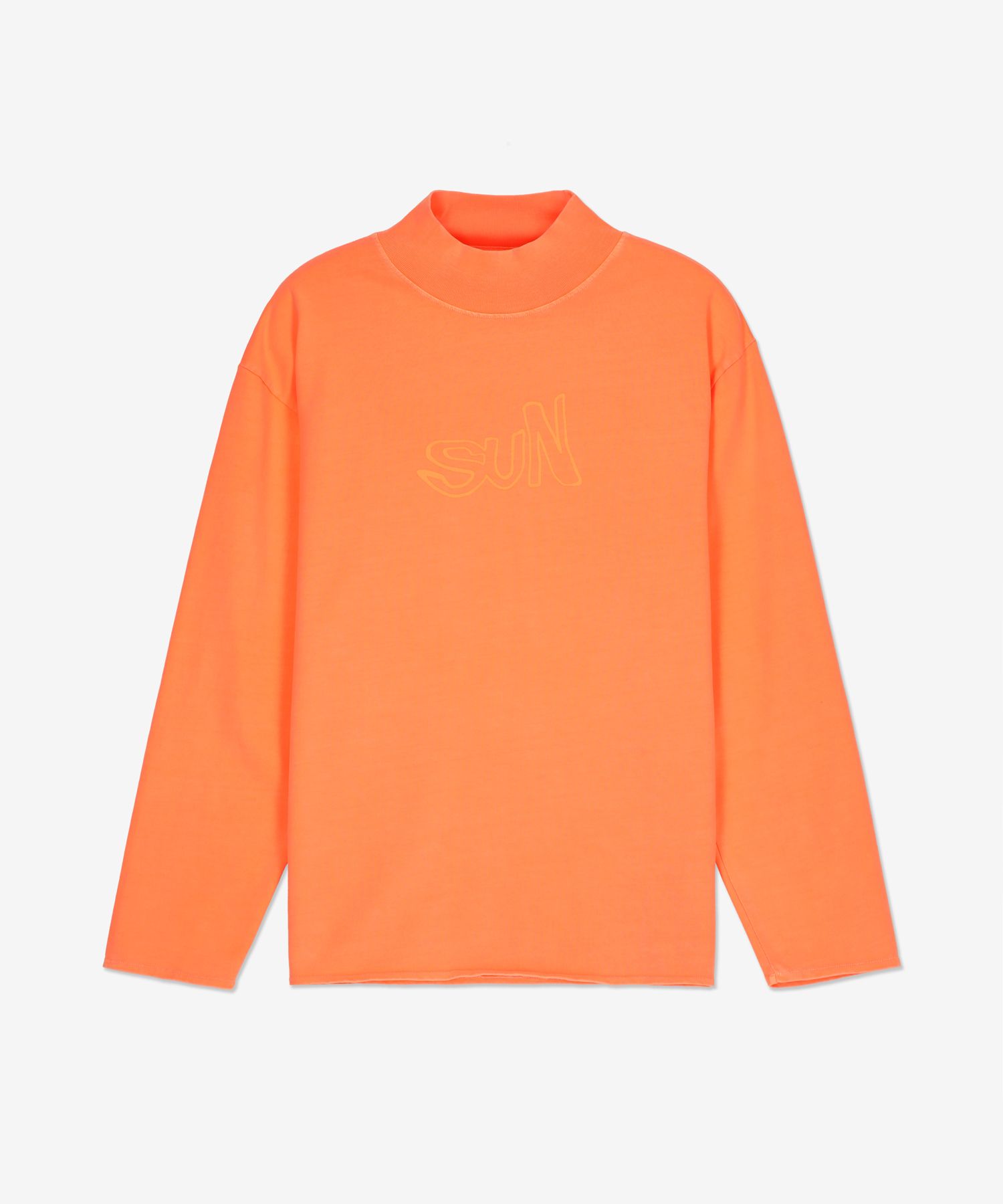 MUSINSA公式 | ERL モックネックロングスリーブTシャツ - オレンジ 