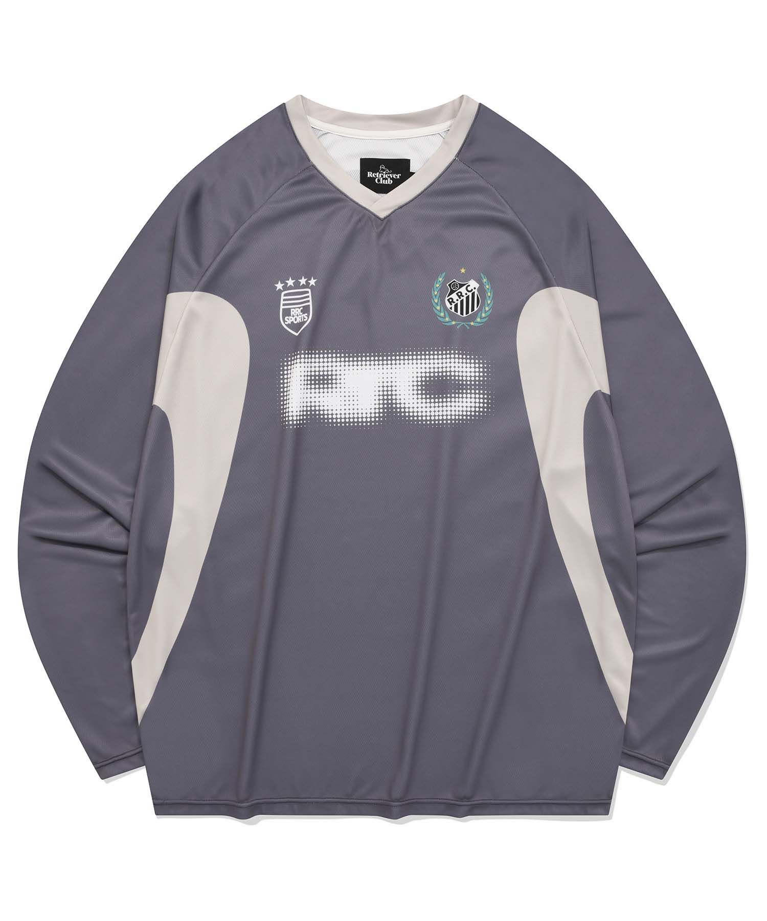 [RETRIEVER CLUB]23FW●UNISEX●RRC SOCCER JERSEY MUSINSA | RETRIEVER CLUB RRC SOCCER JERSEY [GRAY]