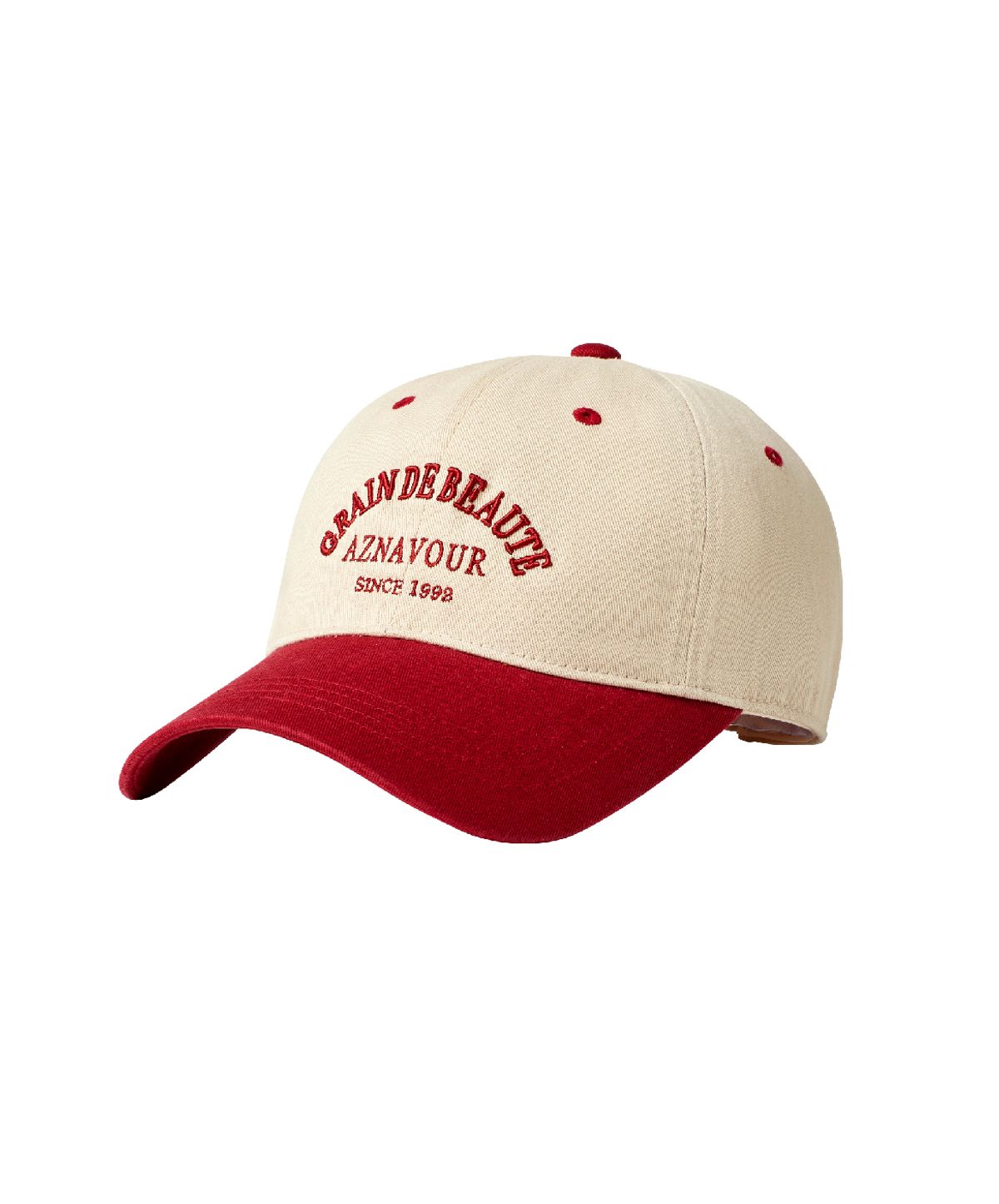 그랭드보떼(GRAIN DE BEAUTE) Signature 1992 Ball Cap [Wine]