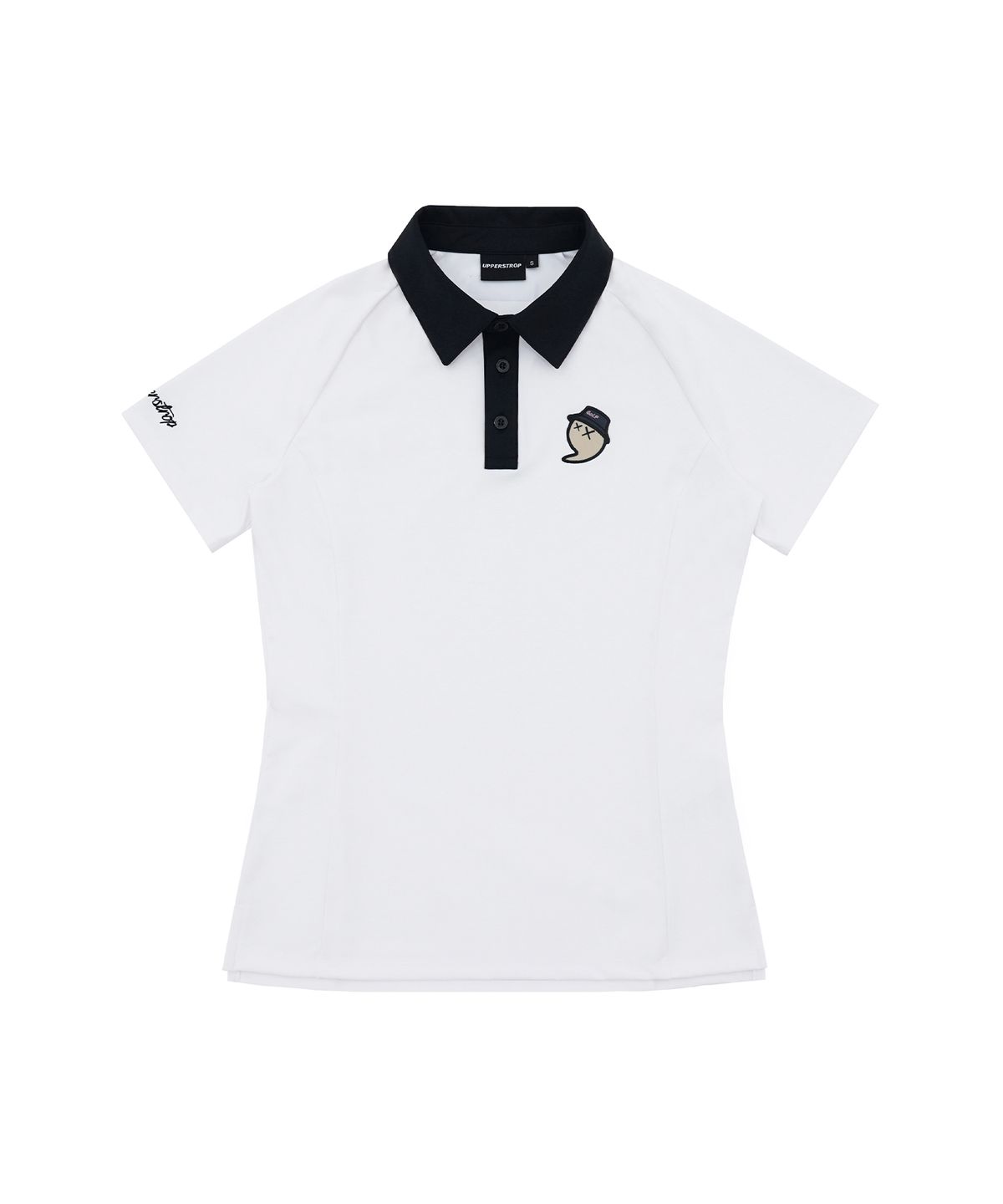 어퍼스트롭 골프(UPPERSTROP GOLF) [UPW3082] UPST GOLF  여성 카라 배색 반팔 폴로 티셔츠