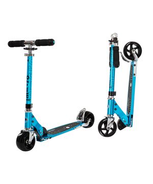 로켓 스카이블루 유아 어린이 두발킥보드