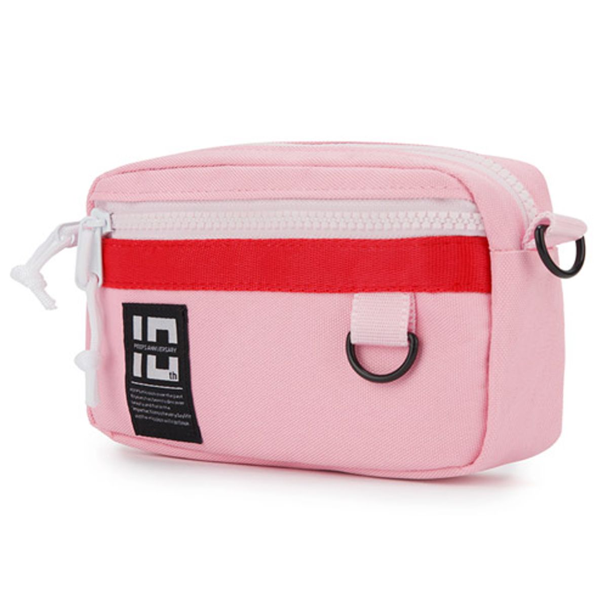 핍스(PEEPS) D2 utility mini cross bag(pink)