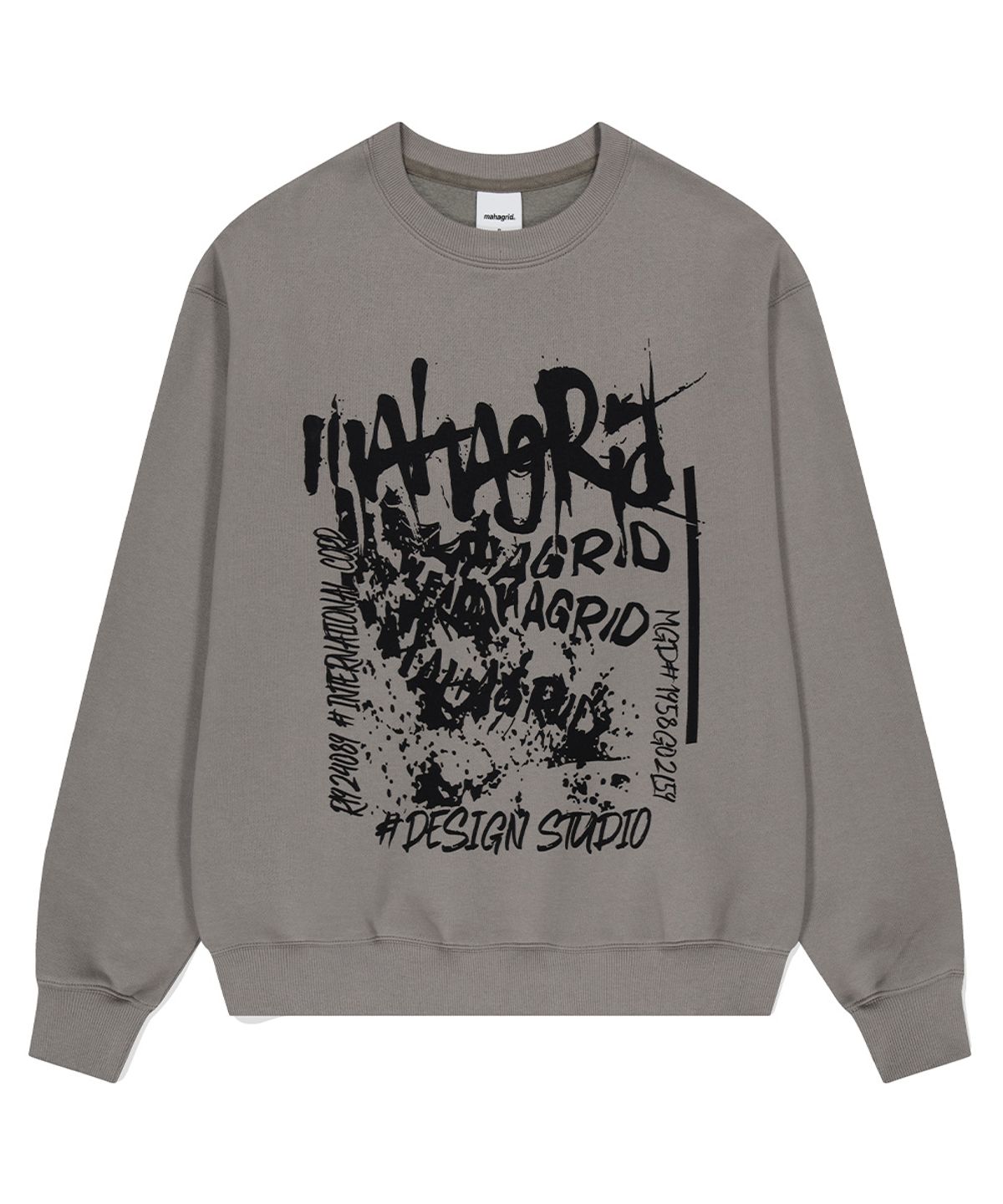 마하그리드(MAHAGRID) CORP SWEATSHIRT GREY(MG2DFMM465A)