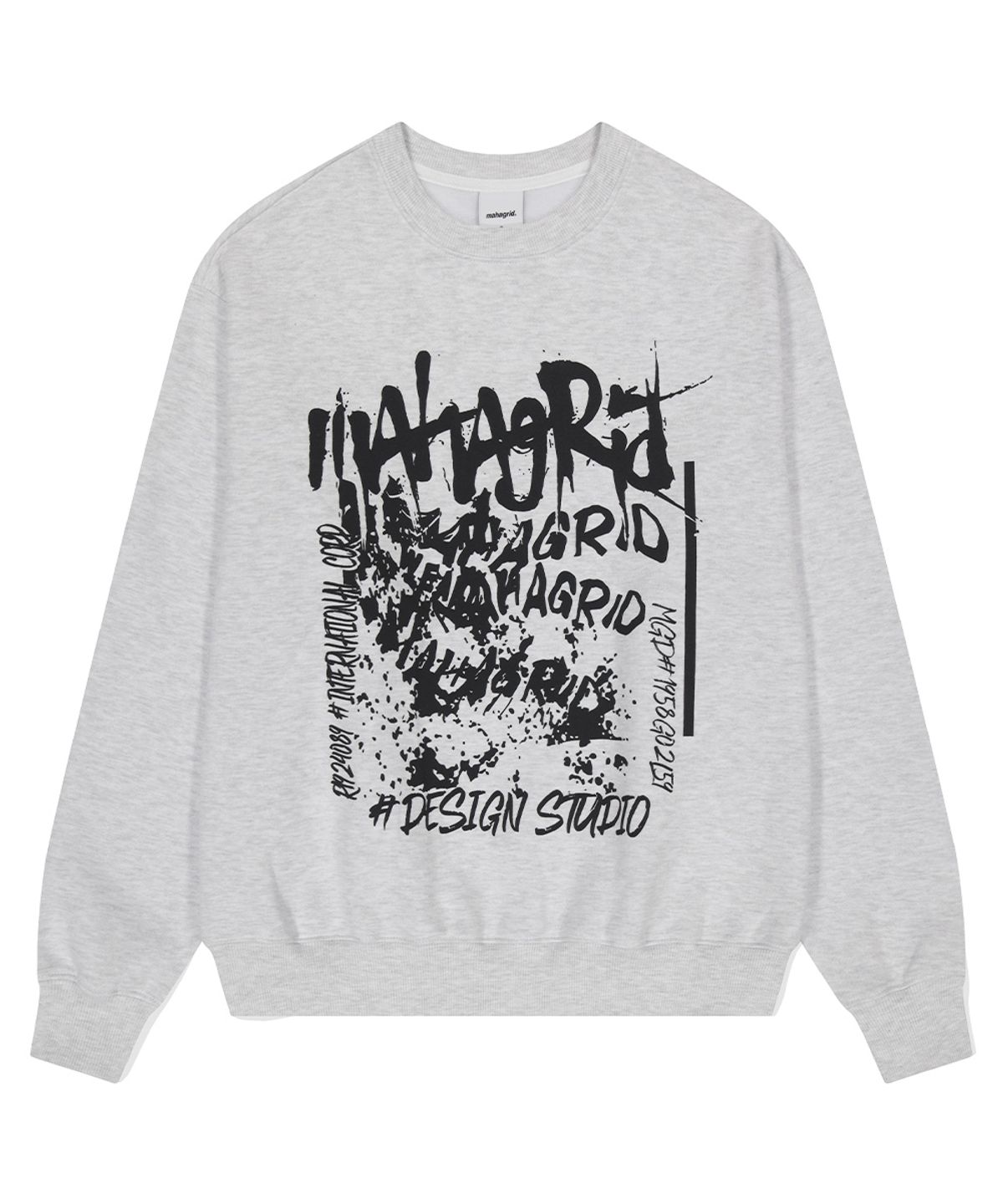 마하그리드(MAHAGRID) CORP SWEATSHIRT LIGHT GREY(MG2DFMM465A)