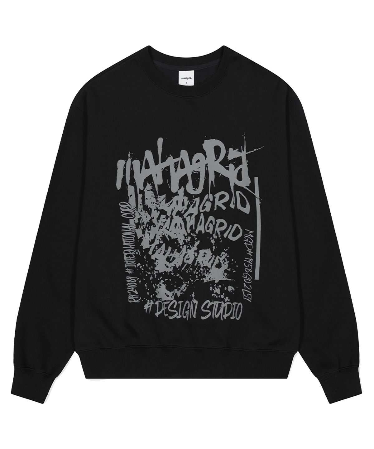 마하그리드(MAHAGRID) CORP SWEATSHIRT BLACK(MG2DFMM465A)