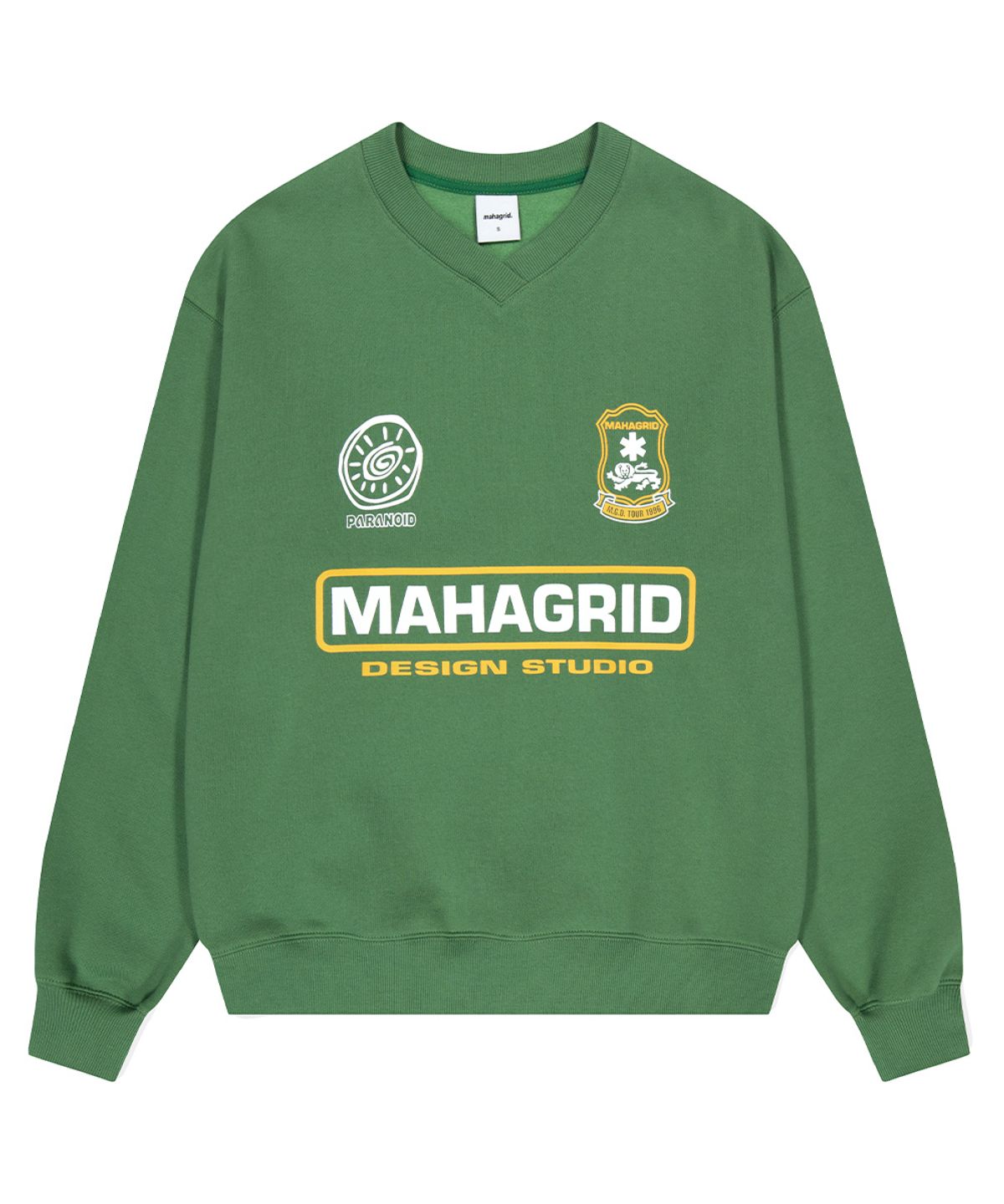 마하그리드(MAHAGRID) TOUR UNIFORM SWEATSHIRT GREEN(MG2DFMM453A)