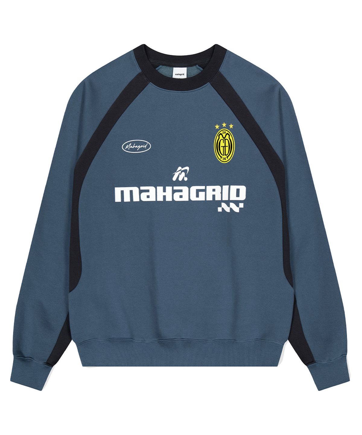 마하그리드(MAHAGRID) MGD FOOTBALL SWEATSHIRT NAVY(MG2DFMM443A)