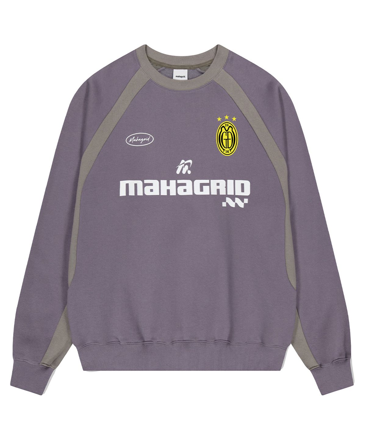 마하그리드(MAHAGRID) MGD FOOTBALL SWEATSHIRT PURPLE(MG2DFMM443A)