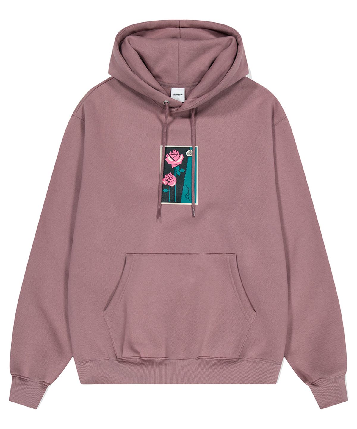 마하그리드(MAHAGRID) TWO ROSE HOODIE PINK(MG2DFMM422A)