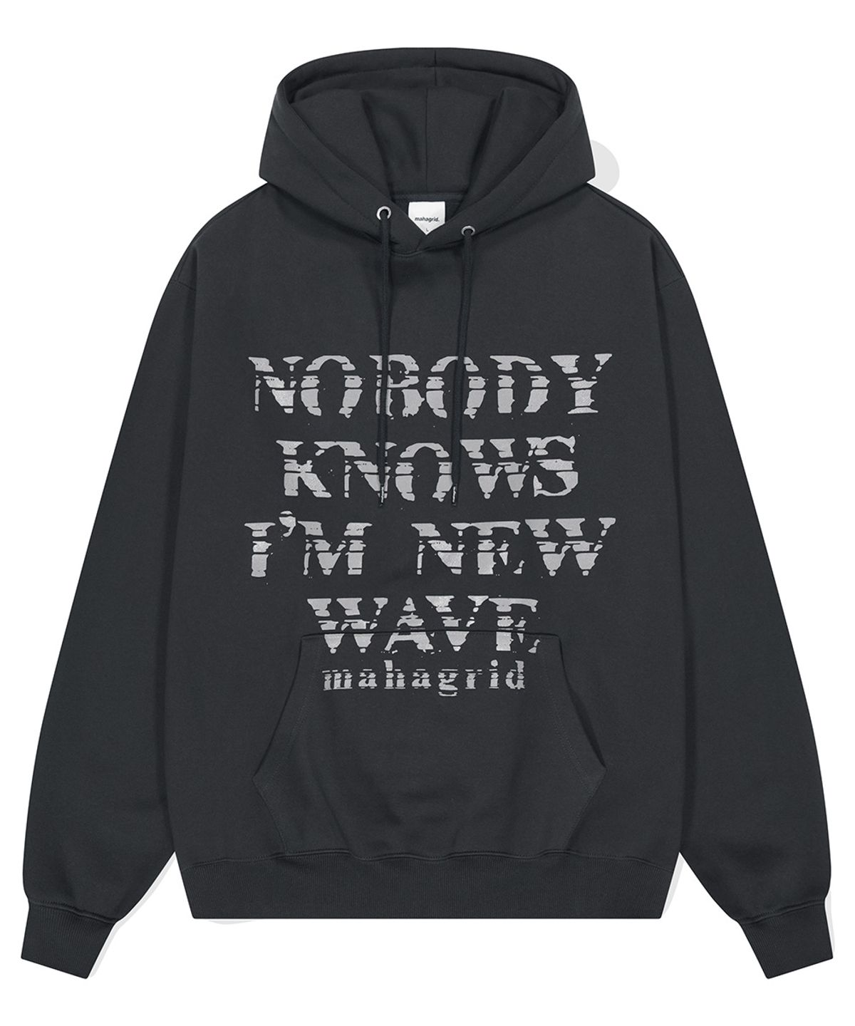 마하그리드(MAHAGRID) INK BLEED HOODIE BLACK(MG2DFMM425A)