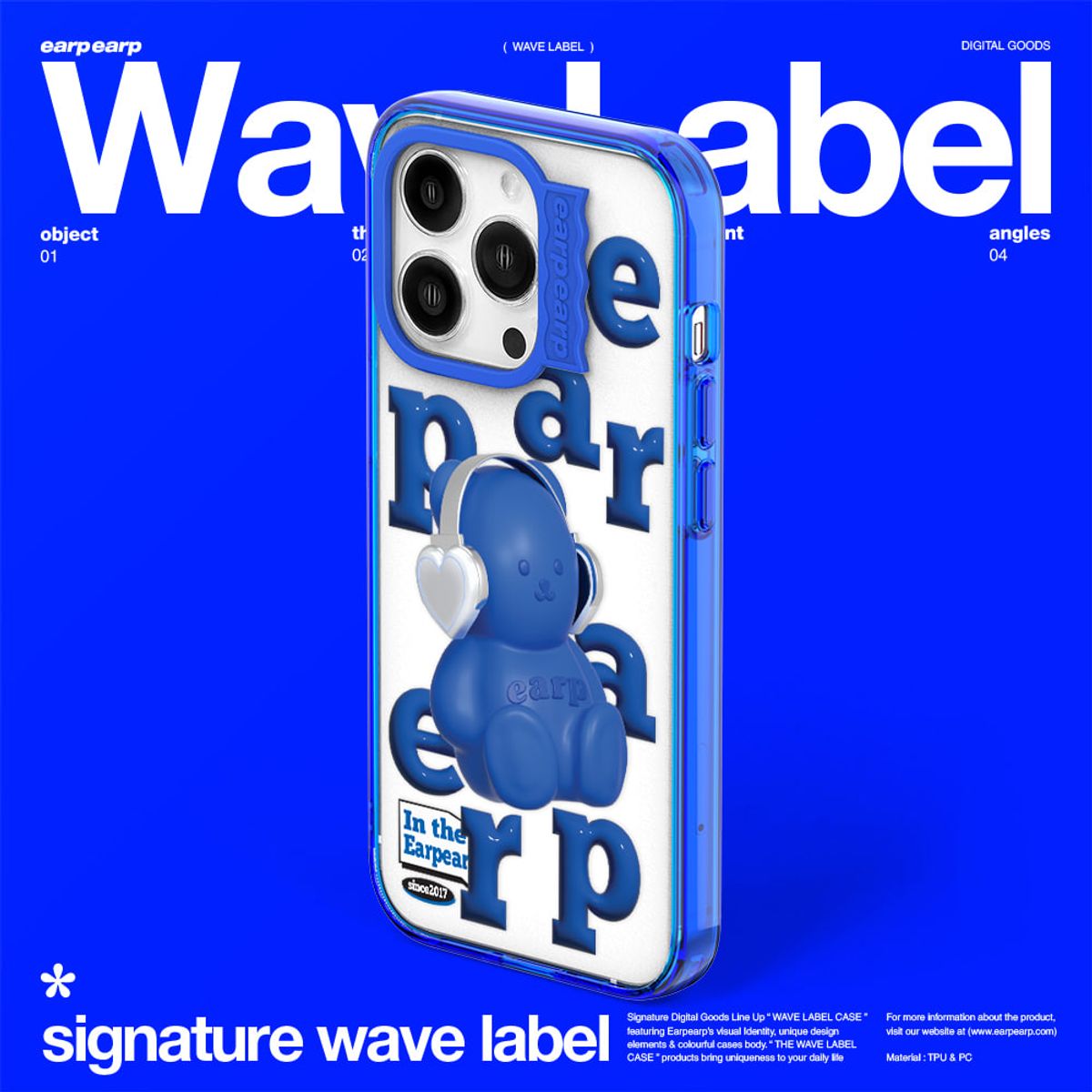 어프어프(EARPEARP) HEADSET FACO-BLUE(웨이브라벨-기본)