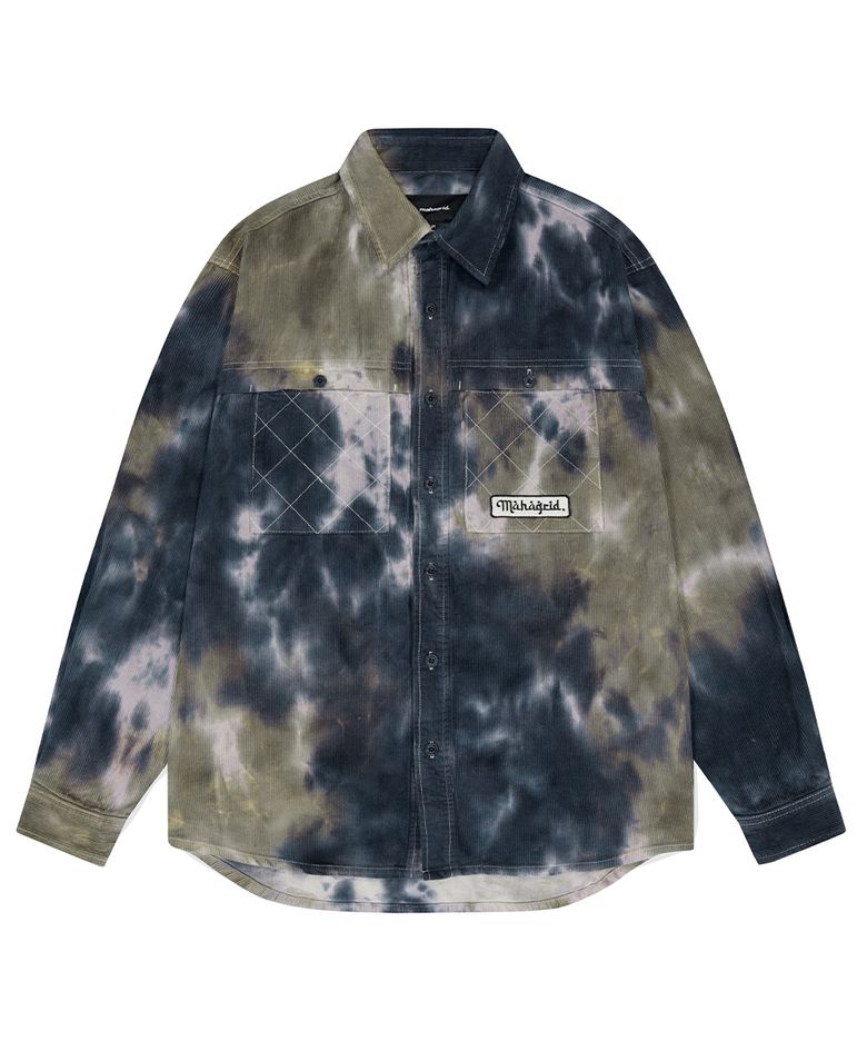 CORDUROY DYED SHIRT NAVY(MG2DFMW320A)