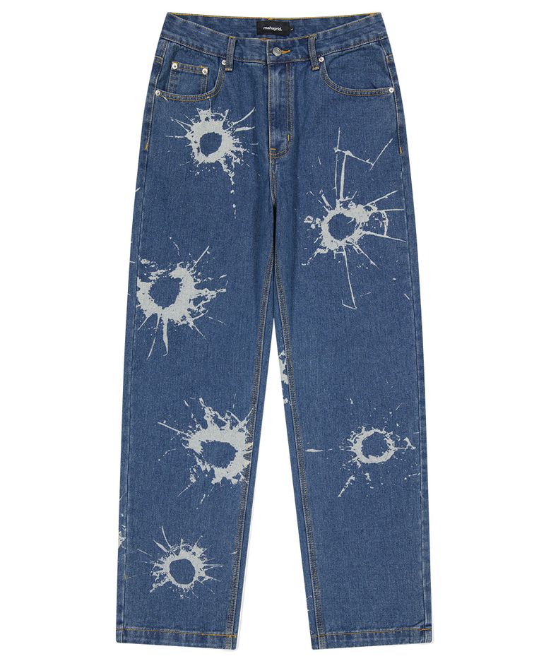 BULLET MARK DENIM PANT BLUE(MG2DFMD110A)