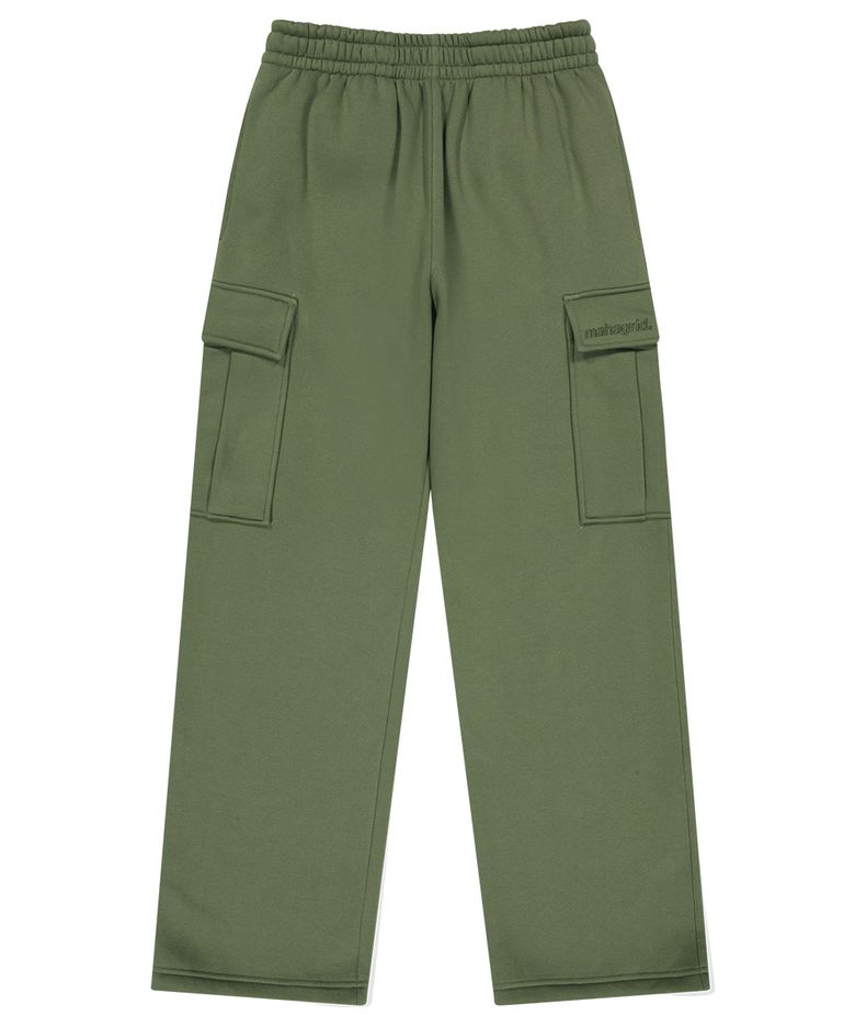 STRING CARGO SWEATPANT KHAKI(MG2DFMPA01A)