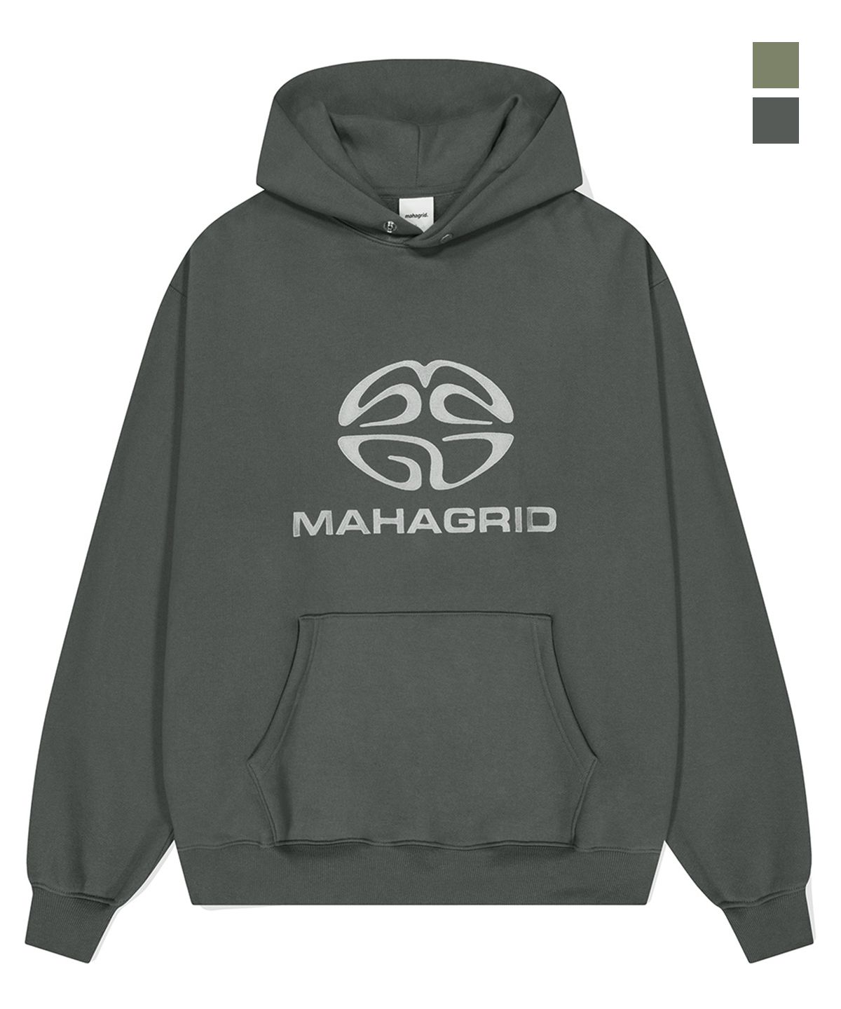 마하그리드(MAHAGRID) ECLIPSE LOGO HOODIE_2colors